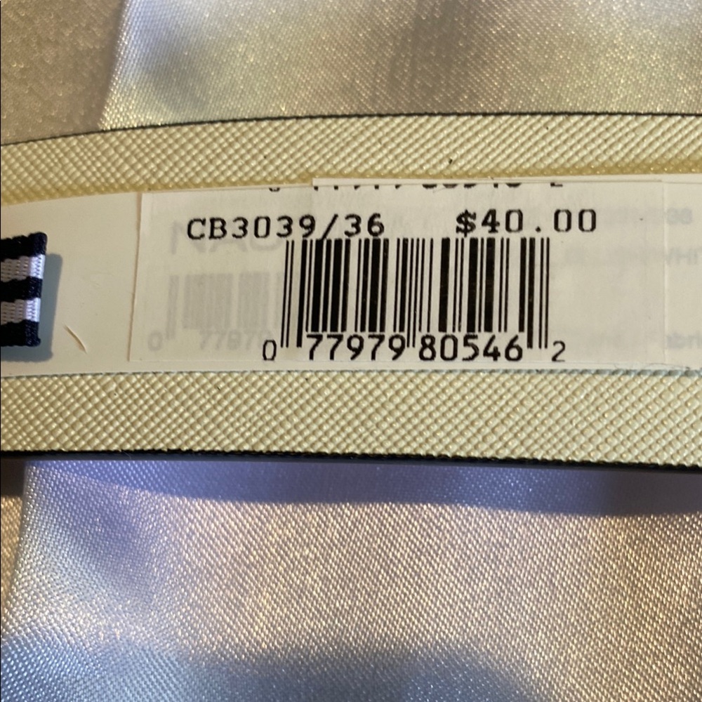 Elegant Tan Leather Belt - Picture 2 of 5